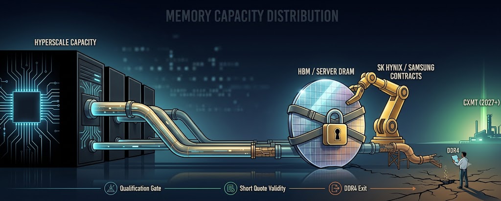 $950B Just Locked Memory Capacity to 2030 — Three Things Spot Buyers Should Actually Do